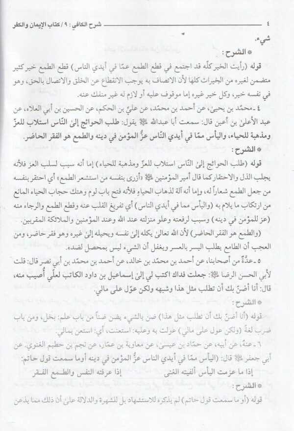 شرح أصول الكافي - محمد صالح المازندراني - موسسة التاريخ العربي - الشيعة 3